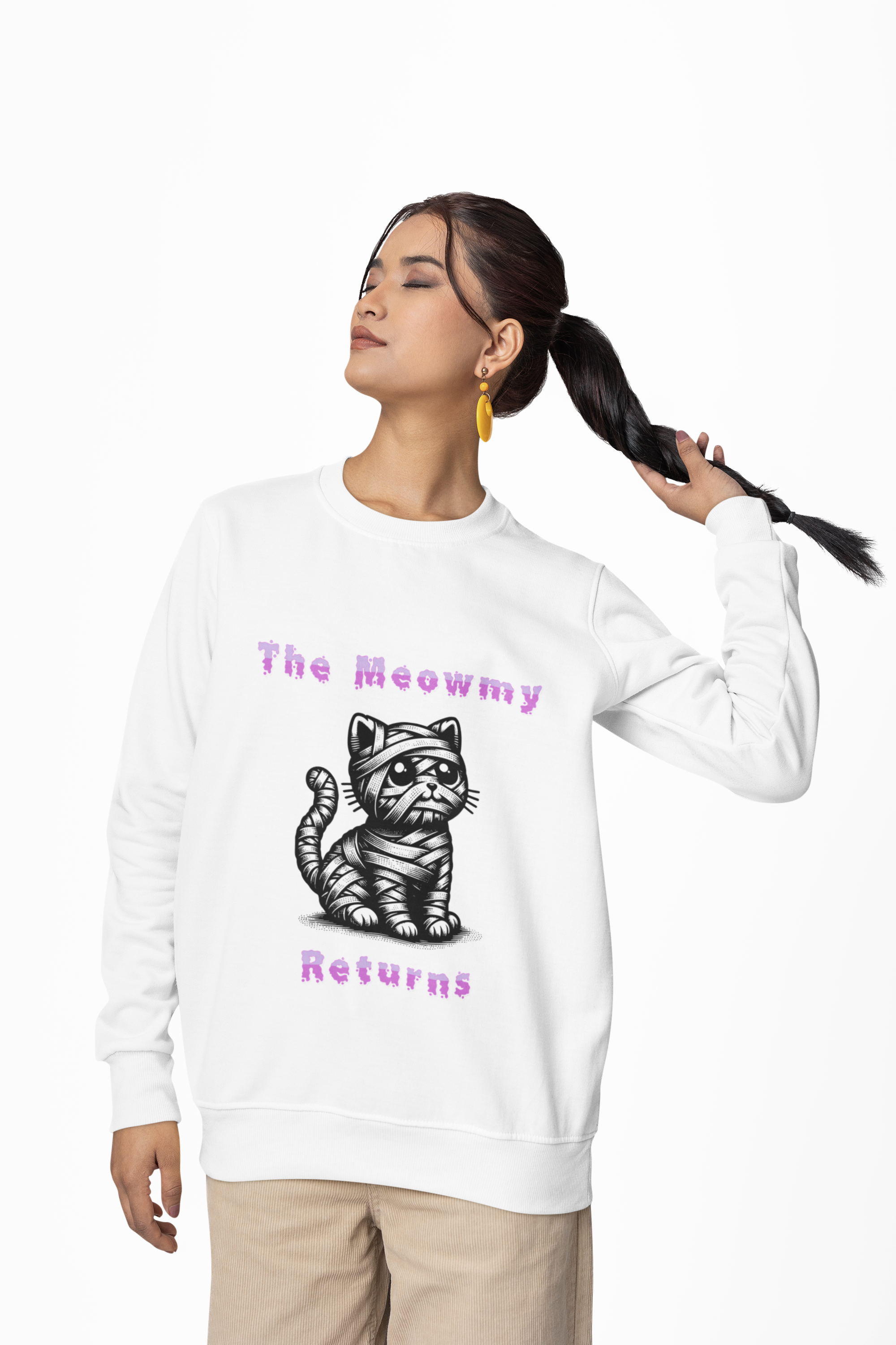 Meowmy Crewneck Sweatshirt