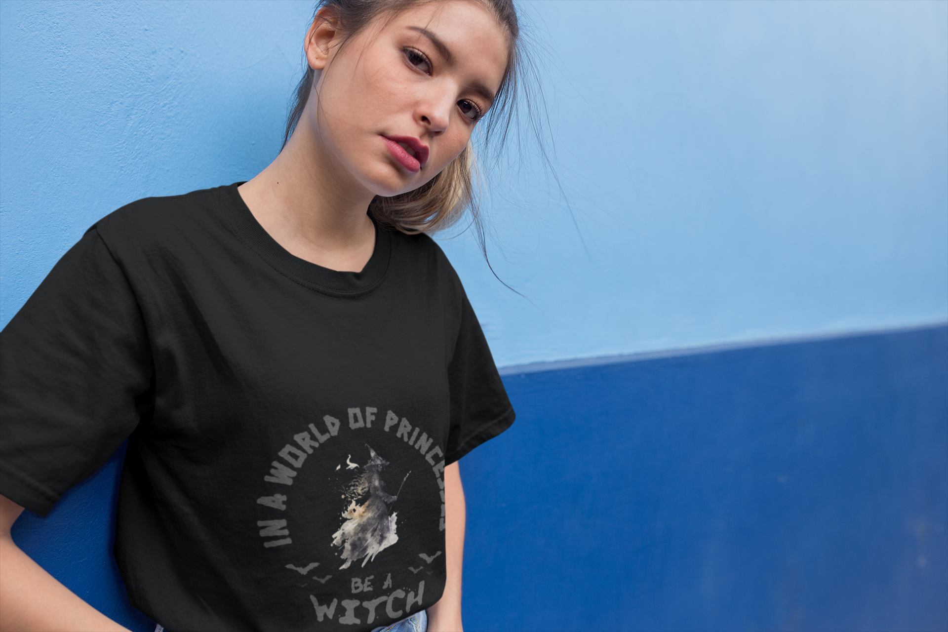 Witch Oversized Boxy Tee T-Shirt
