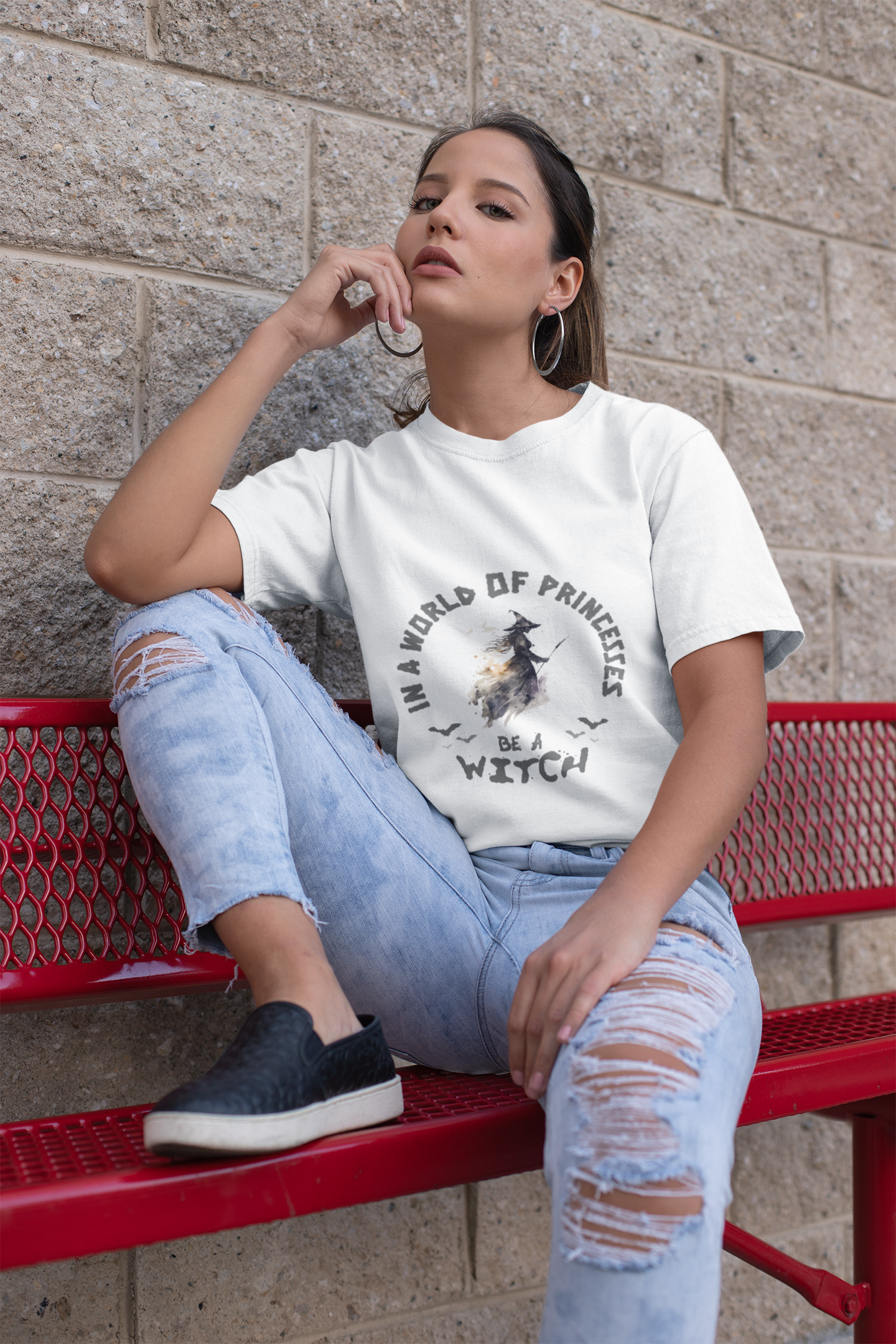 Witch Oversized Boxy Tee T-Shirt