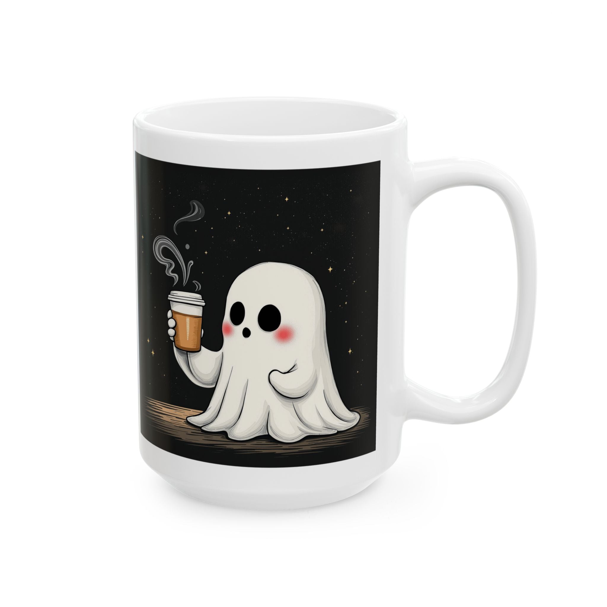 Ghost Mug, (11oz, 15oz)