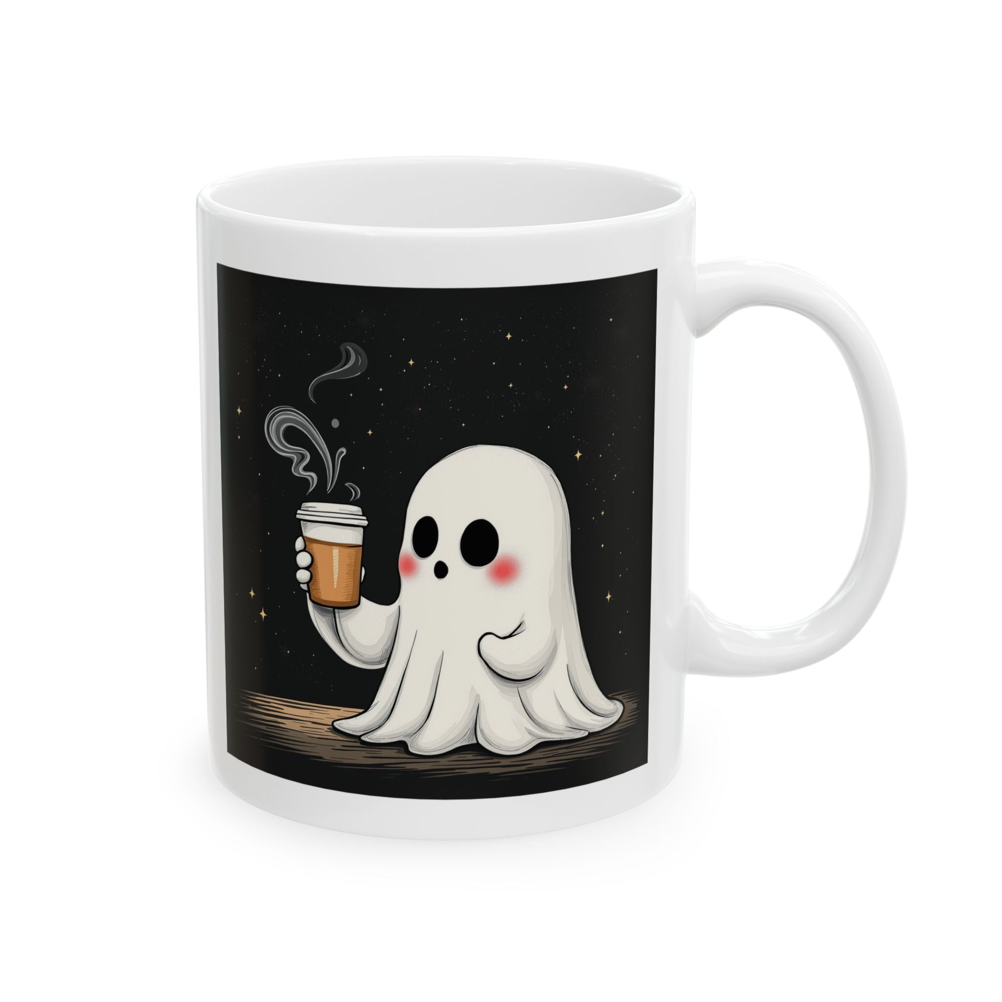 Ghost Mug, (11oz, 15oz)