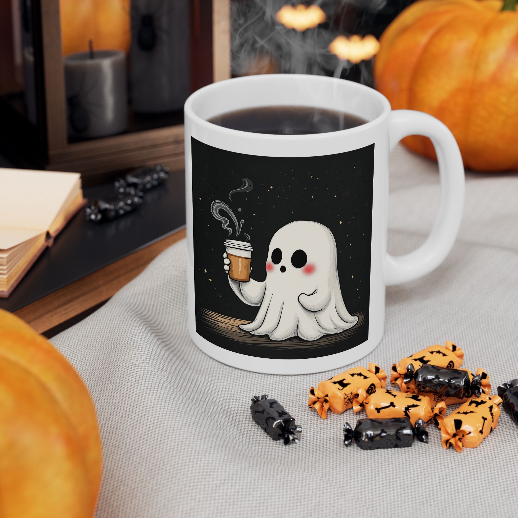 Ghost Mug, (11oz, 15oz)