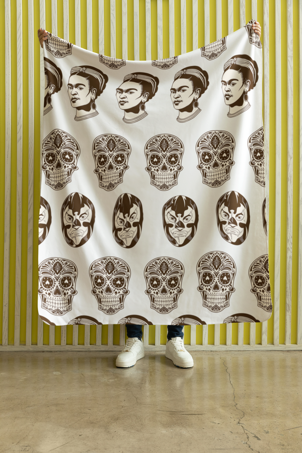 Mexican White Blanket