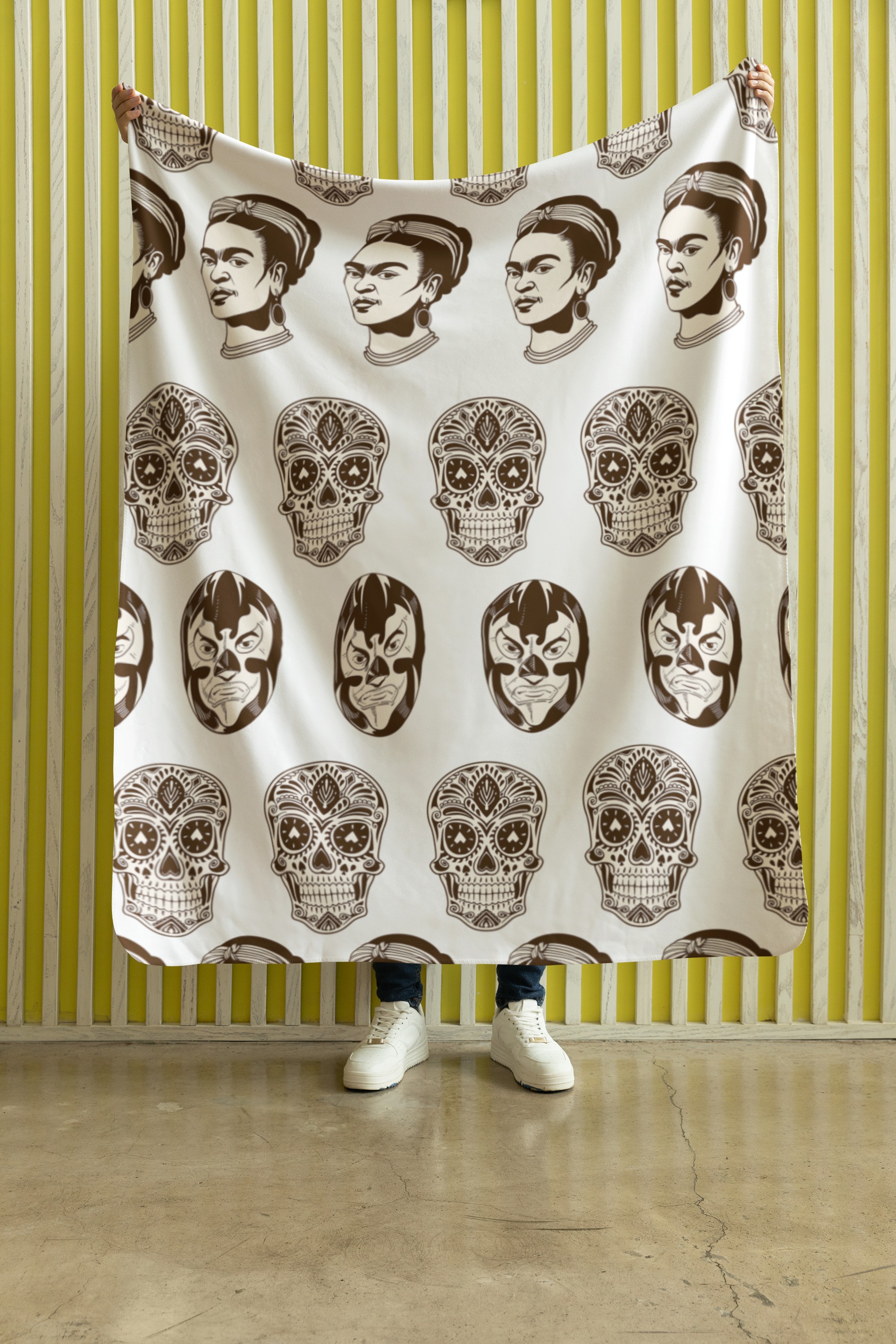 Mexican White Blanket